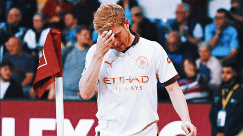 PREMIER LEAGUE Trending Image: Man City's De Bruyne out for '3 or 4 months' with hamstring injury